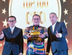 Direktur Utama Bank Kalbar Raih Penghargaan TOP 100 CEO 2024