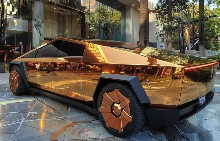 Tesla Cybertruck/(instagram/@teslaradar)