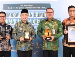 Ria Norsan, Satono, dan Bank Kalbar Raih Penghargaan Nasional di Ajang Financial Regional Champion 2025