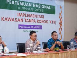 Wujudkan Lingkungan Sehat, Pemkot Pontianak Perkuat Implementasi Kawasan Tanpa Rokok