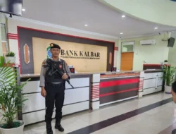 Polres Ketapang Amankan Bank Kalbar untuk Tingkatkan Kamtibmas