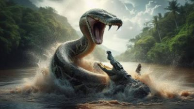 Jejak Misterius Titanoboa: Benarkah Ular Raksasa Masih Bersembunyi di Dunia?