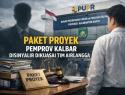 Gurita Proyek di Kalbar: Tim Airlangga Diduga Kuasai 800 Paket Pekerjaan Pemprov 2026