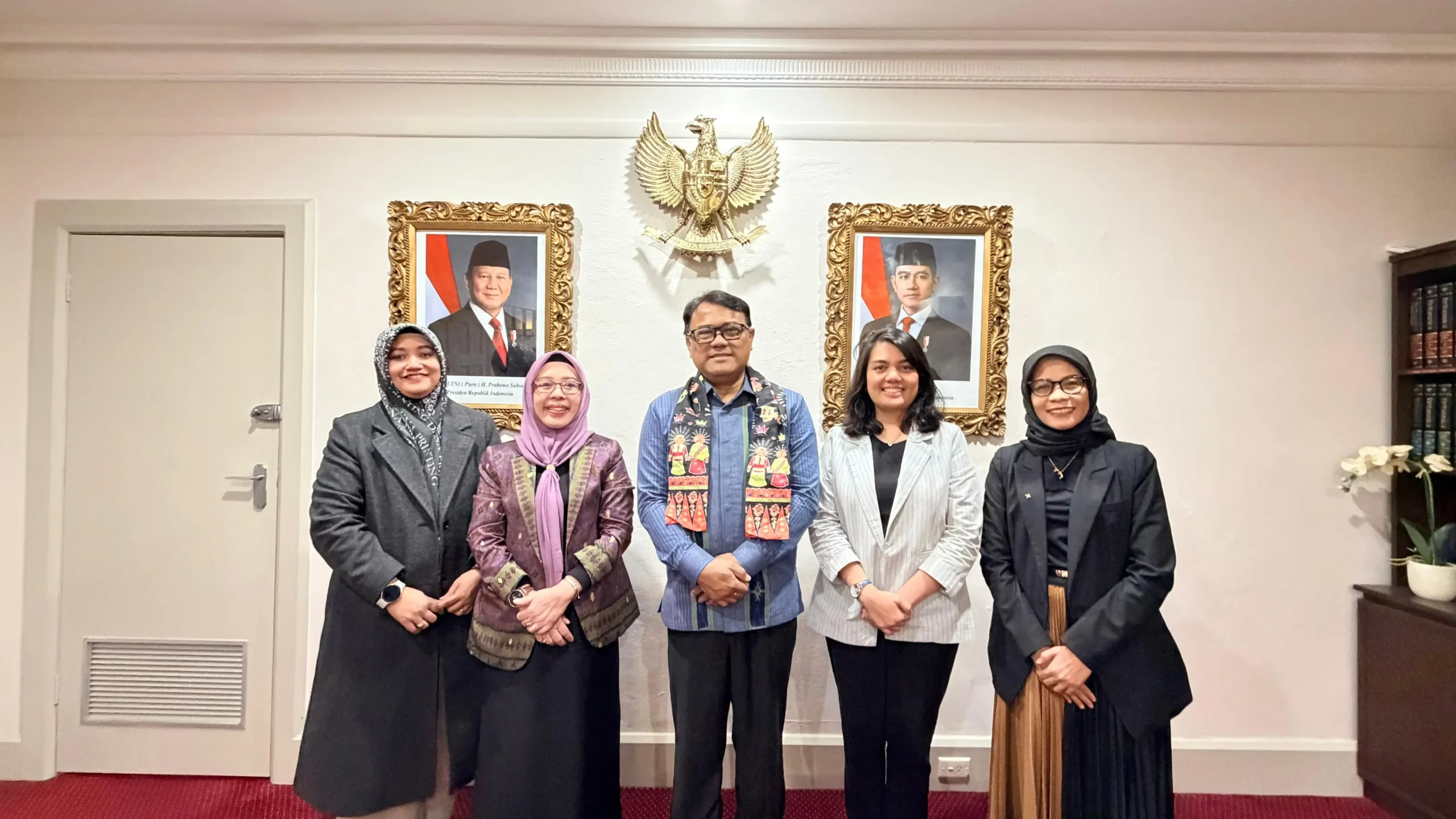 "Pertemuan Direktorat KSKK Madrasah dengan KJRI Melbourne dalam rangka courtesy meeting dengan Konsul Jenderal RI"