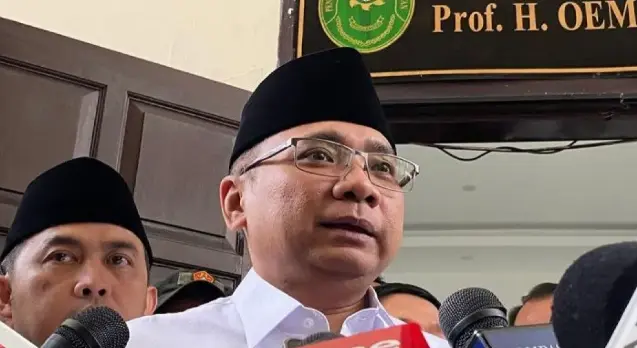 "Mantan Menteri Agama, Yaqut Cholil Qoumas."