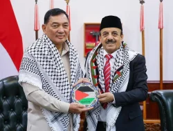 Pererat Solidaritas, Menhan Sjafrie Sjamsoeddin Bahas Kerja Sama Pendidikan dan Medis dengan Dubes Palestina