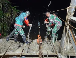 Progres Jembatan Gantung Lhok Sanding Pidie Jaya Segera Pulihkan Konektivitas Warga