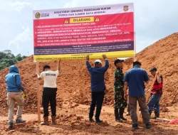 Tim Gakkum ESDM dan Satgas PKH Halilintar kembali menyegel Perusahaan Bauksit Milik AS, yaitu PT QSS