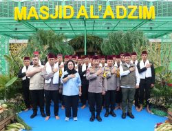 Kapolri Jenderal Listyo Sigit Resmikan Renovasi Masjid Al-Adzim di Riau