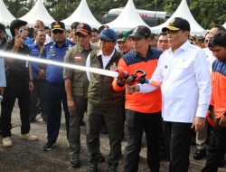 Antisipasi Kemarau Maret, Pemerintah Gelar Apel Siaga Karhutla dan Operasi Modifikasi Cuaca di Riau
