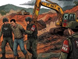 Izin Dicabut Sejak 2017, PT AKT Nekat Nambang! Satgas PKH Turun Tangan Seret Tersangka Baru