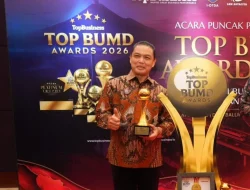 Cetak Sejarah Jelang HUT ke-62, Bank Kalbar Sabet Medali Emas BUMD Nasional