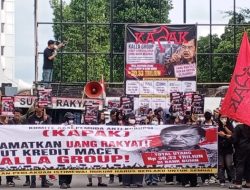 Desak Audit Dugaan Kredit Macet Kalla Group Rp30,3 Triliun, Massa KAPAK Kembali Datangi BPK