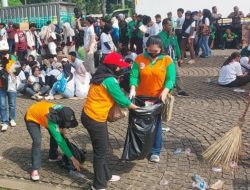 May Day 2026: Pasukan Oranye Kerahkan 1.400 Personel demi Jaga Kebersihan Kawasan Monas