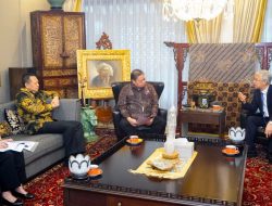 Bamsoet Dampingi Wagub Hebei China Bertemu Menko Airlangga