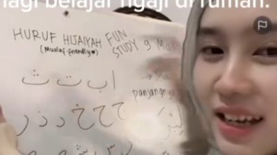Viral! Kreator Fashion Ini Ajak Puluhan Ribu Penonton Belajar Ngaji di TikTok