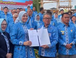 Sah! Hj. Ananda Nahkodai Kormi Banjarmasin, Bidik Prestasi Gemilang Periode 2026-2030