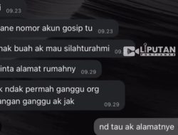 Viral, Beredar Tangkapan Layar Whatsapp Pemilik Kafe Kluwi Ingin ‘silaturahmi’ Ke Rumah Pengelola Akun Gosip Pontianak