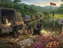 Sisi Gelap Batas Kalbar: Penyelundupan Bawang Malaysia Senilai Rp24 Miliar Terbongkar!