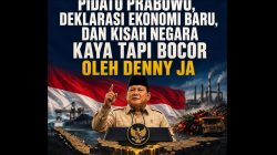 Pidato Prabowo, Deklarasi Ekonomi Baru dan Kisah Negara Kaya Tapi Bocor