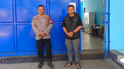 Polisi Kawal Ketat Produksi Ribuan Porsi Makan Bergizi Gratis Majalengka di Desa Palabuan