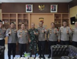 Dandim 061 Lakukan Kunjungan Sinergis ke Polres Purwakarta