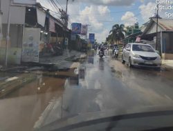 Banjir Rob Kotawaringin Timur Rendam Belasan Rumah dan Akses Jalan Warga