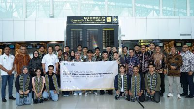 Sebanyak 89 peserta Operations Development Program (ODP) PT DIB untuk pelatihan teknis ke Cina, Kamis (14/5/2026). Diantaranya 14 Peserta berasal dari Kabupaten Kayong Utara berangkat ke Cina untuk mengikuti pelatihan teknologi pengolahan aluminium selama tiga bulan.