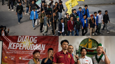 Mahasiswa yang tergabung dalam aliansi Cipayung Plus mempertanyakan transparansi anggaran dan pelibatan masyarakat lokal dalam penyelenggaraan kompetisi olahraga daerah.
