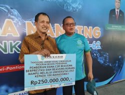 Bank Kalbar Salurkan CSR Beasiswa Senilai Rp250 Juta untuk Mahasiswa Universitas OSO