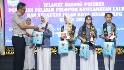 Pelajar Pelopor Keselamatan Lalu Lintas, Kota Singkawang, Inovasi Digital, Dinas Perhubungan, Keselamatan Berkendara