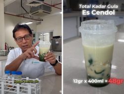 Sidak Lab Menkes Budi Gunadi: Kandungan Gula Es Kopi Susu Pinggir Jalan Lewati Batas Aman Harian
