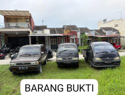 Tiga Kasus Besar Diungkap Polda Riau dalam Semalam: Begal, Pencurian Motor dan Mobil!