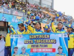 Sabet 40 Medali, Kota Tangerang Puncaki Klasmen Popda XII Banten