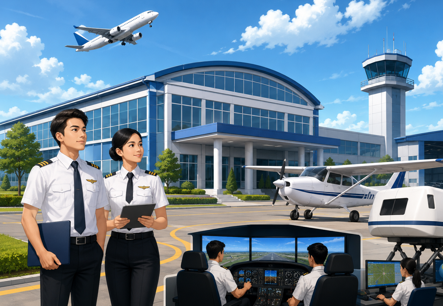 Ingin Jadi Pilot Profesional? Akademi di Filipina Ini Jadi Incaran Ratusan WNI!