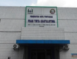 Perumda Tirta Khatulistiwa Lakukan Pemeliharaan Reservoir Selat Panjang