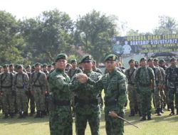 Sertijab Komandan Yonif 515/UTY Kostrad Berlangsung Khidmat