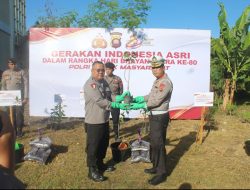 Gerakan Indonesia Asri Warnai Peringatan Hari Bhayangkara Ke 80 di Wilayah Kalbar