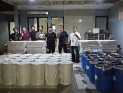 Satresnarkoba Polres Metro Jakarta Bongkar Gudang Bahan Baku Tablet Karisoprodol