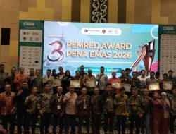 67 Tokoh Nasional Terima Pimred Award dan Pena Emas 2026, FPRMI Apresiasi Pemimpin yang Dekat dengan Pers