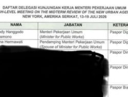 Nama Istri dan Anak Menteri PU Muncul di Dokumen Kunker ke AS, Warganet Kaitkan dengan Piala Dunia 2026