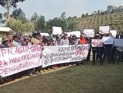 Ratusan Petani Cigombong Tuntut BPN Ukur Lahan PT BSS