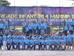 Danbrigif 4 Mar/BS Perkuat Sinergi Bersama Insan Pers Melalui Media Gathering