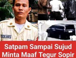 Saat Orang Benar Dipaksa Minta Maaf ke Orang Salah, Satpam vs Alphard Pak Polisi