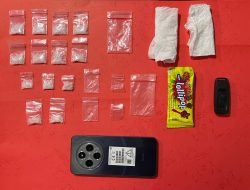 Polisi Tangkap Pengedar Sabu di Kubu Raya dengan Modus Kemasan Permen Lolipop