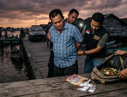 Nyamar Jadi Pedagang Sayur Residivis Kasus Narkoba Kembali Ditangkap Polisi di Sungai Raya
