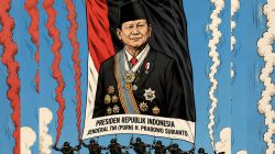 Foto Prabowo Terbang di Langit HUT RI ke-81, Netizen: Cukup Satu Periode