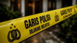 Garis polisi di lokasi kejadian/(Ilustrasi/@faktanasional.net)