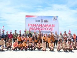 Ekspedisi Merah Putih Presisi Polda Riau Tiba di Rupat, Indonesia Raya Berkumandang di Wilayah Terluar