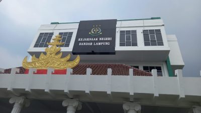 Kantor Kejaksaan Negeri (Kejari) Bandarlampung. (FAKTANASIONAL/ADAM)